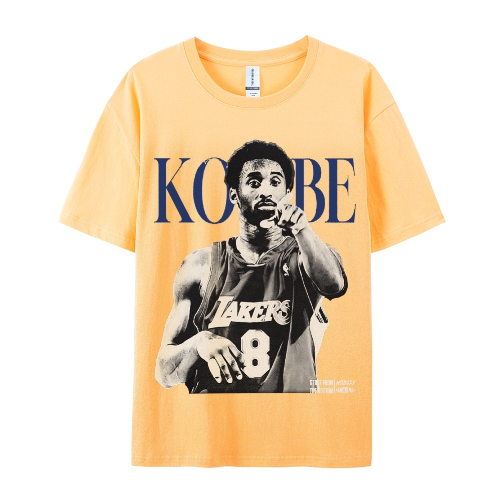Unisex-Adult Ultra Cotton Washed T-Shirt Graphic KOBE TEE