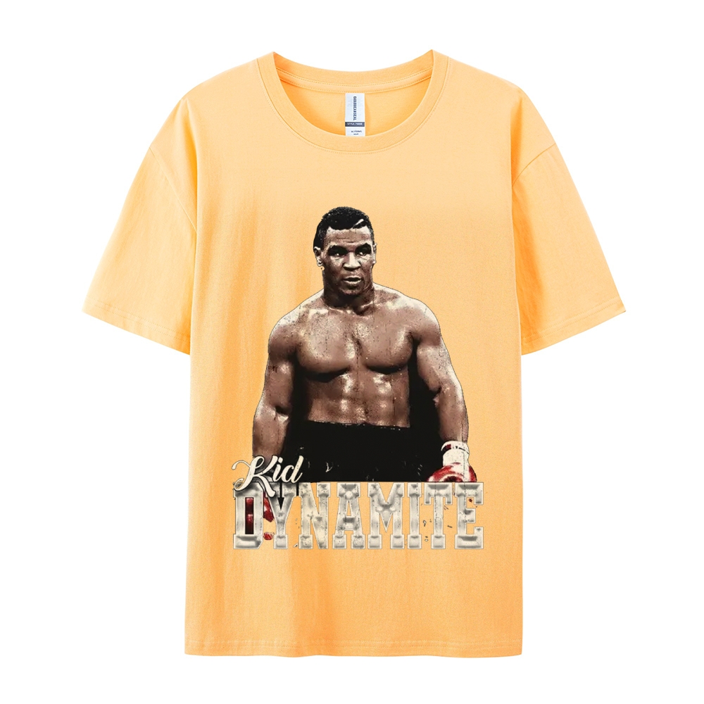 Unisex-Adult Ultra Cotton Washed T-Shirt Graphic MIKE TYSON V2 TEE