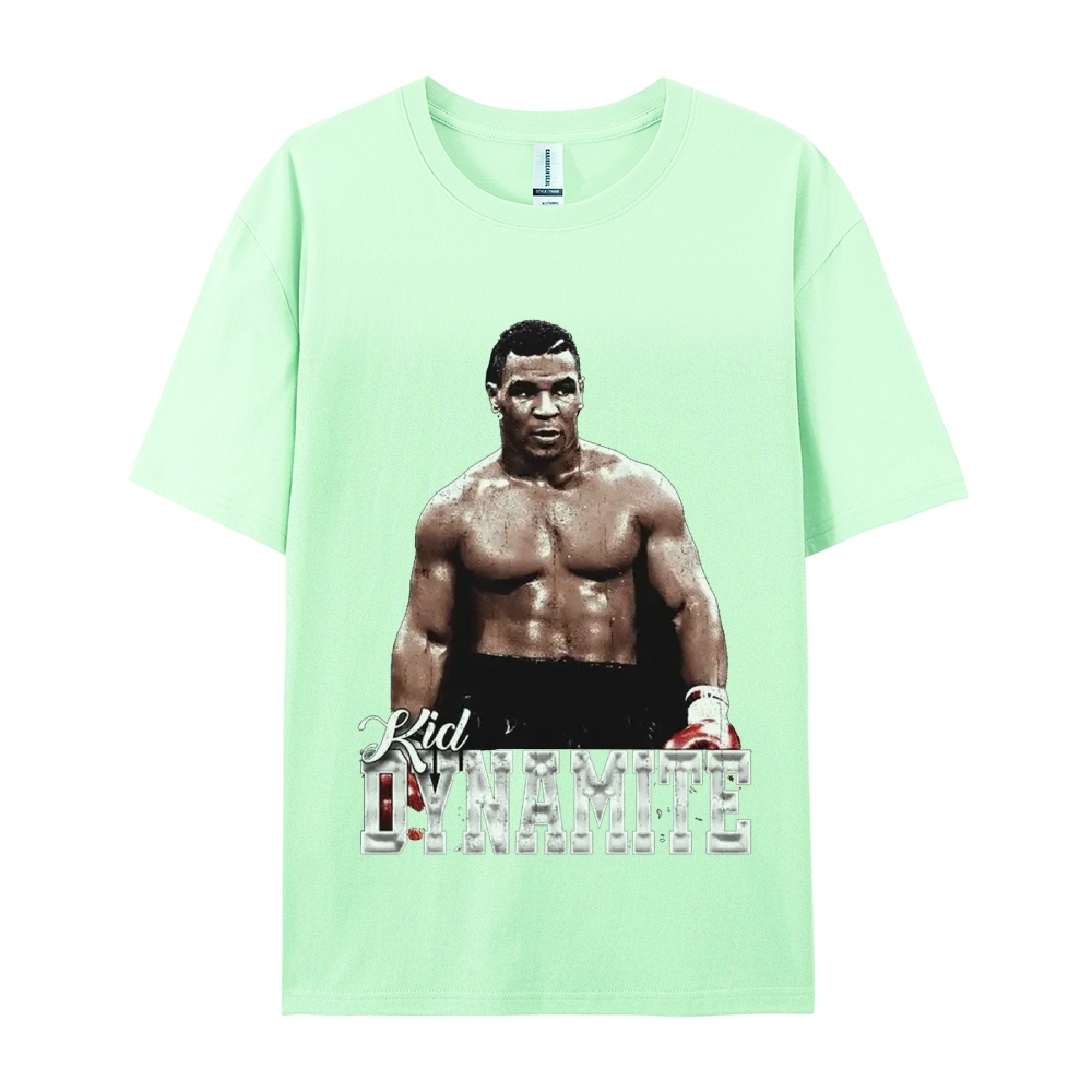 Unisex-Adult Ultra Cotton Washed T-Shirt Graphic MIKE TYSON V2 TEE
