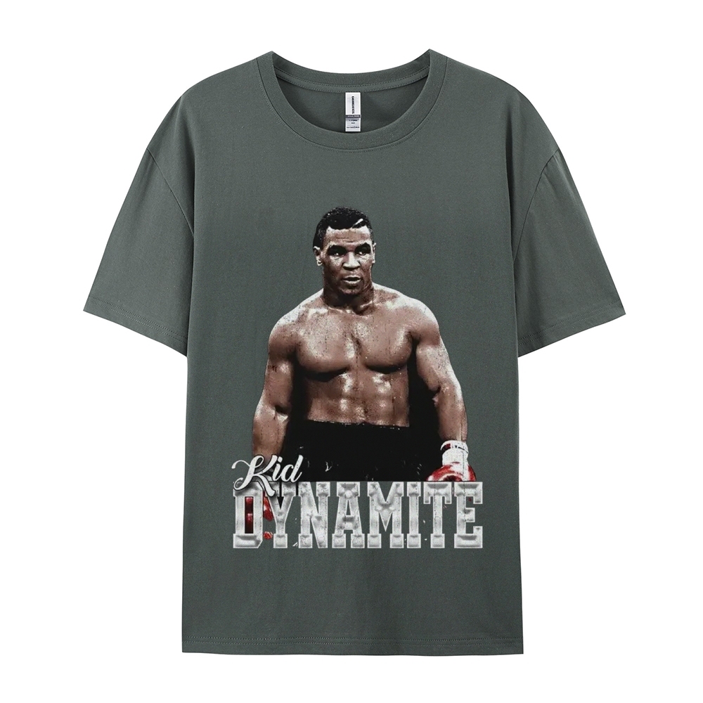 Unisex-Adult Ultra Cotton Washed T-Shirt Graphic MIKE TYSON V2 TEE