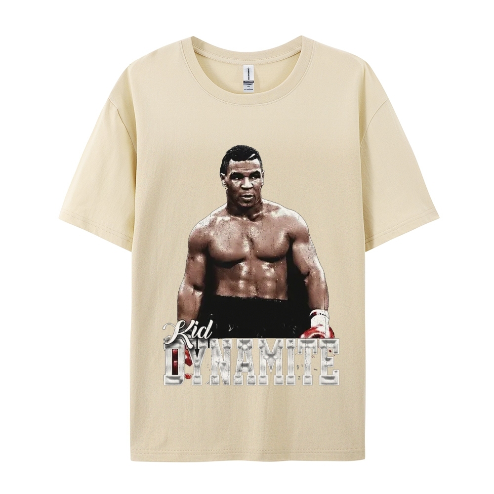 Unisex-Adult Ultra Cotton Washed T-Shirt Graphic MIKE TYSON V2 TEE
