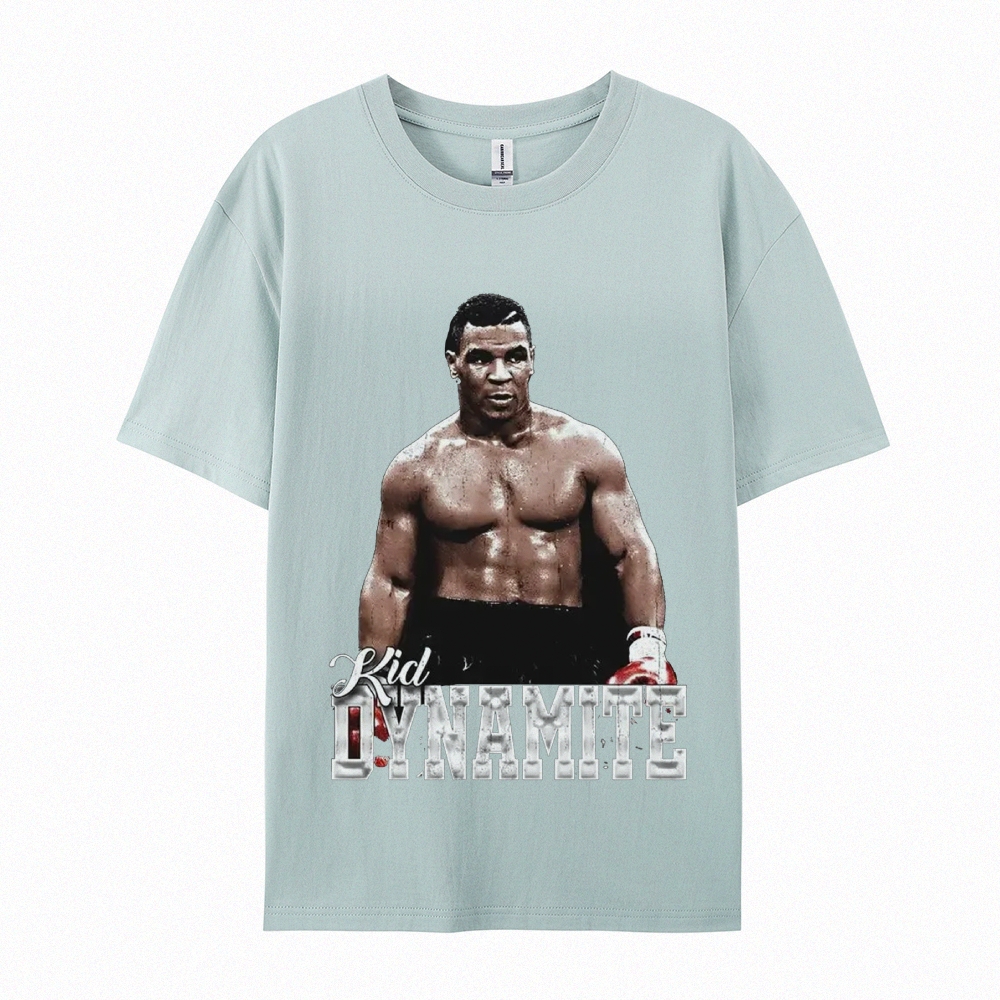 Unisex-Adult Ultra Cotton Washed T-Shirt Graphic MIKE TYSON V2 TEE