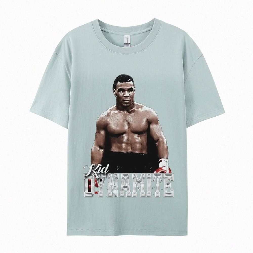 Unisex-Adult Ultra Cotton Washed T-Shirt Graphic MIKE TYSON V2 TEE
