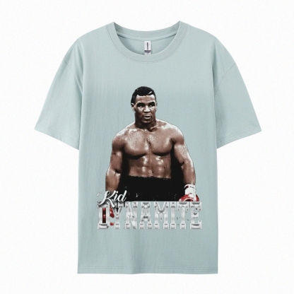 Unisex-Adult Ultra Cotton Washed T-Shirt Graphic MIKE TYSON V2 TEE