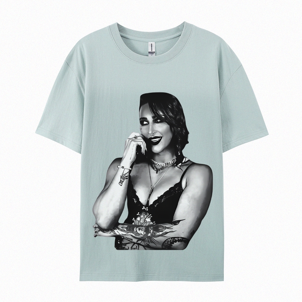 Unisex-Adult Ultra Cotton Washed T-Shirt Graphic 2024 RHEA RIPLEY TEE