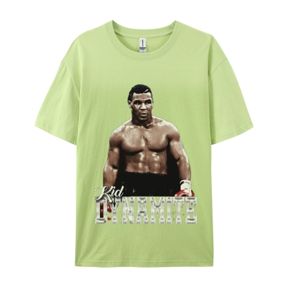 Unisex-Adult Ultra Cotton Washed T-Shirt Graphic MIKE TYSON V2 TEE