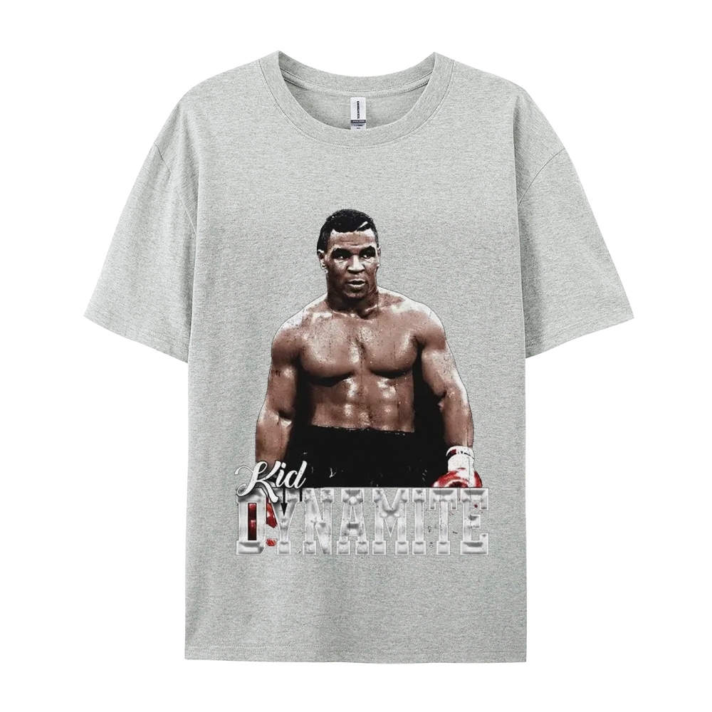 Unisex-Adult Ultra Cotton Washed T-Shirt Graphic MIKE TYSON V2 TEE