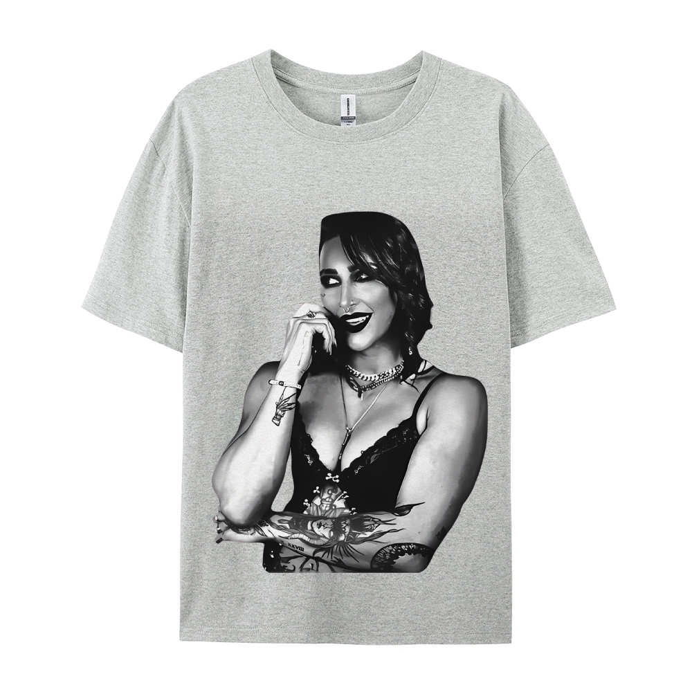 Unisex-Adult Ultra Cotton Washed T-Shirt Graphic 2024 RHEA RIPLEY TEE