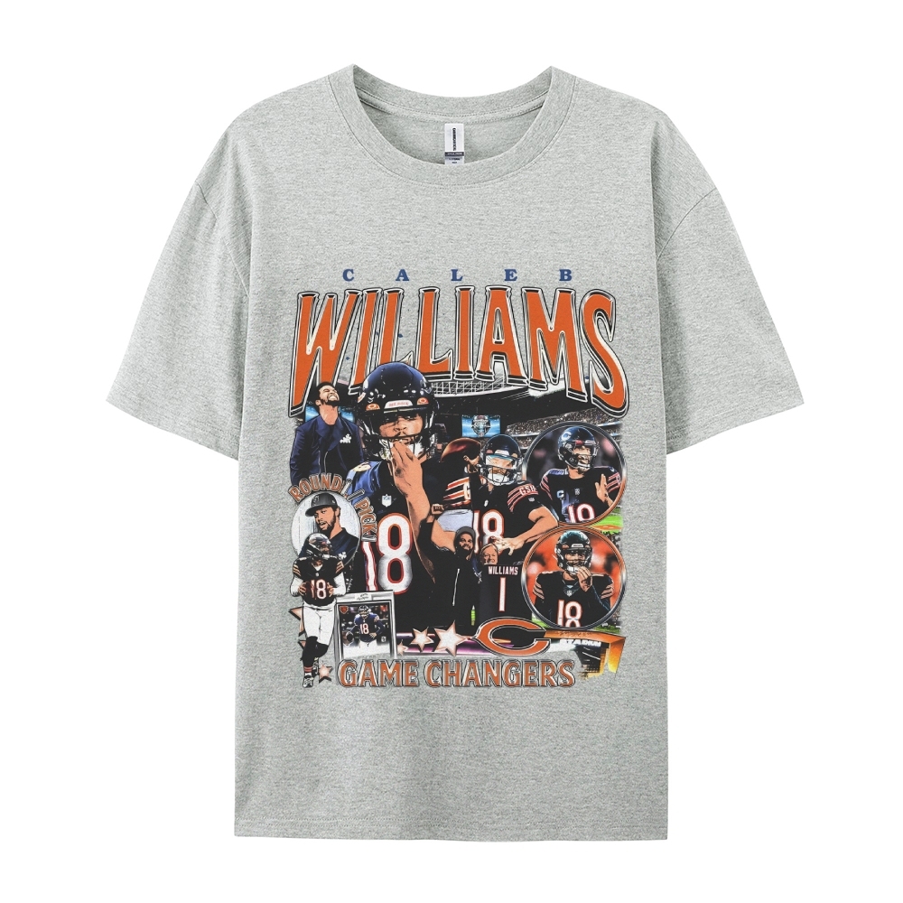 Unisex-Adult Ultra Cotton Washed T-Shirt Graphic CALEB WILLIAMS - BEARS TEE