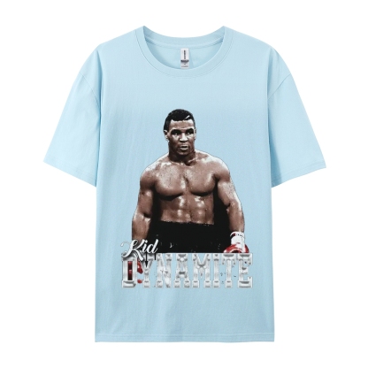 Unisex-Adult Ultra Cotton Washed T-Shirt Graphic MIKE TYSON V2 TEE