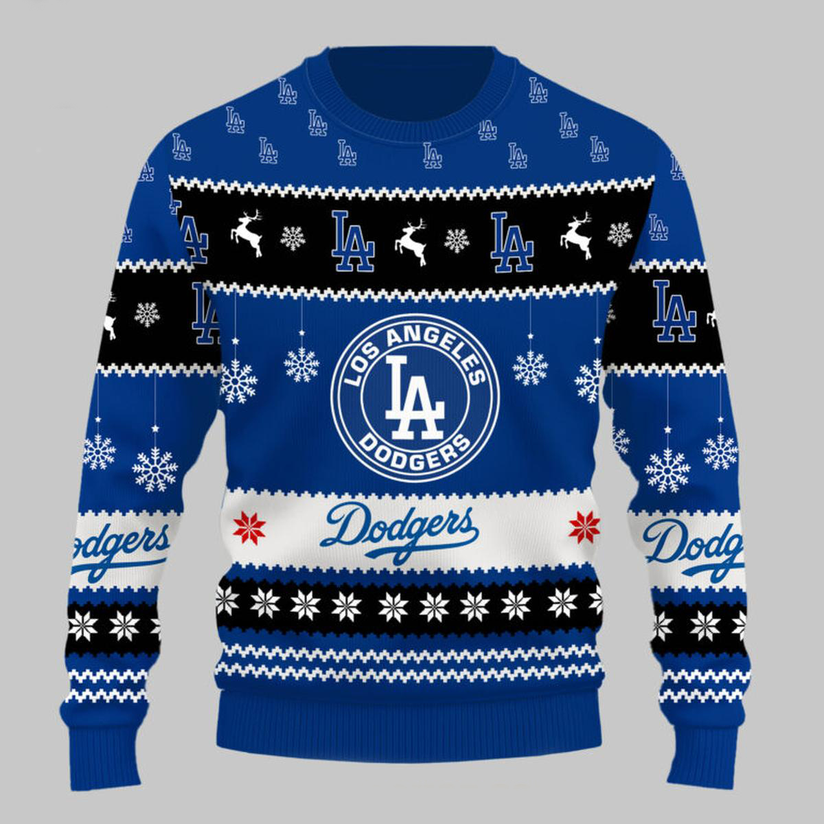 Los Angeles Dodgers World Series 2025 Back To Back Ugly Sweater