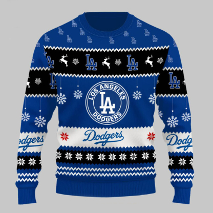 Los Angeles Dodgers World Series 2025 Back To Back Ugly Sweater