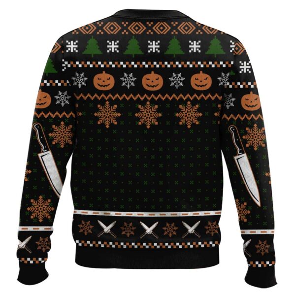 Michael Myers Ugly Christmas Sweater, Halloween Ugly Christmas Sweater