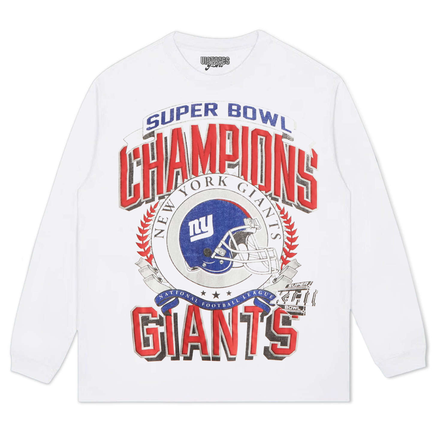 NEW YORK GIANTS TEE & LS & HOODIE