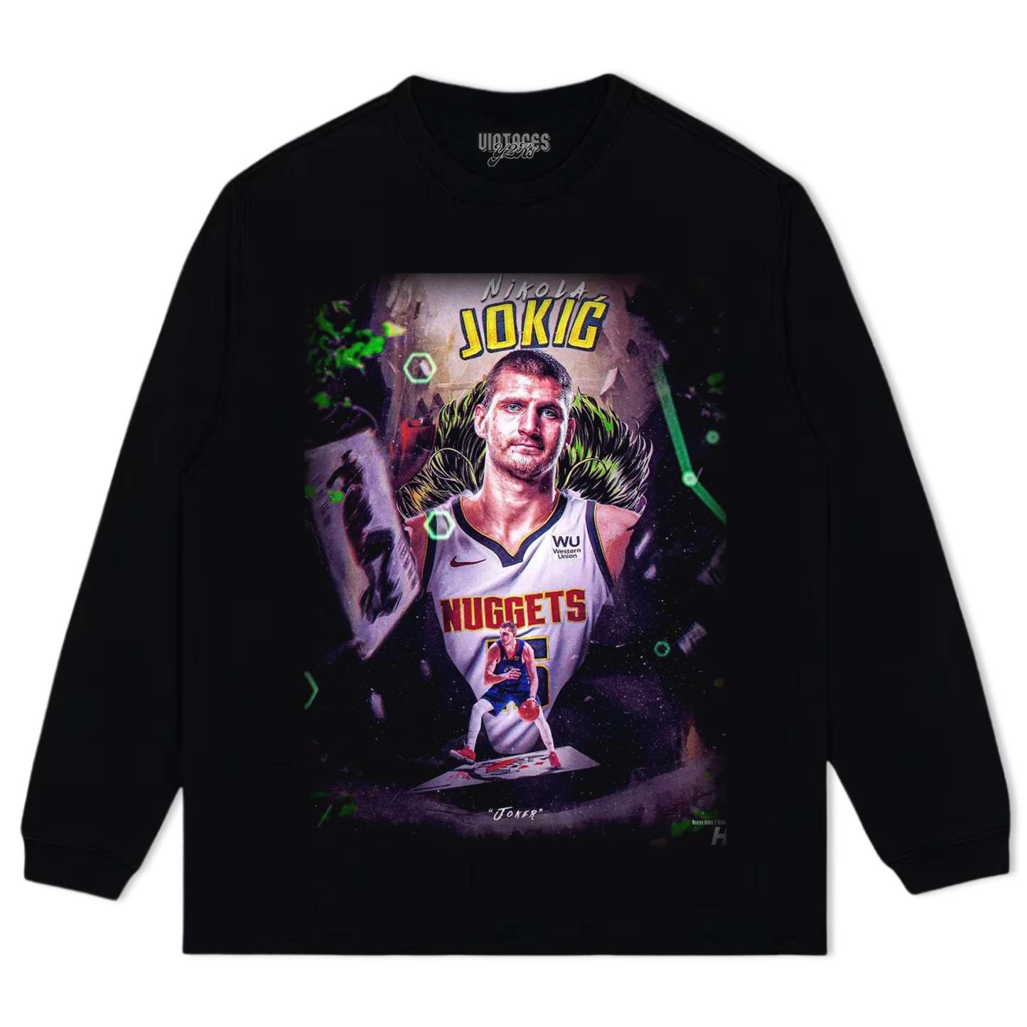 NIKOLA JOKIC VINTAGE CLOTHES TEE & LS & HOODIE