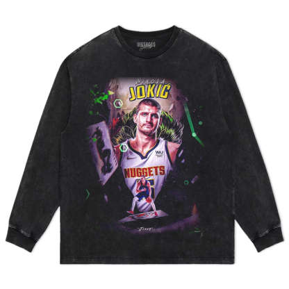 NIKOLA JOKIC VINTAGE CLOTHES TEE & LS & HOODIE