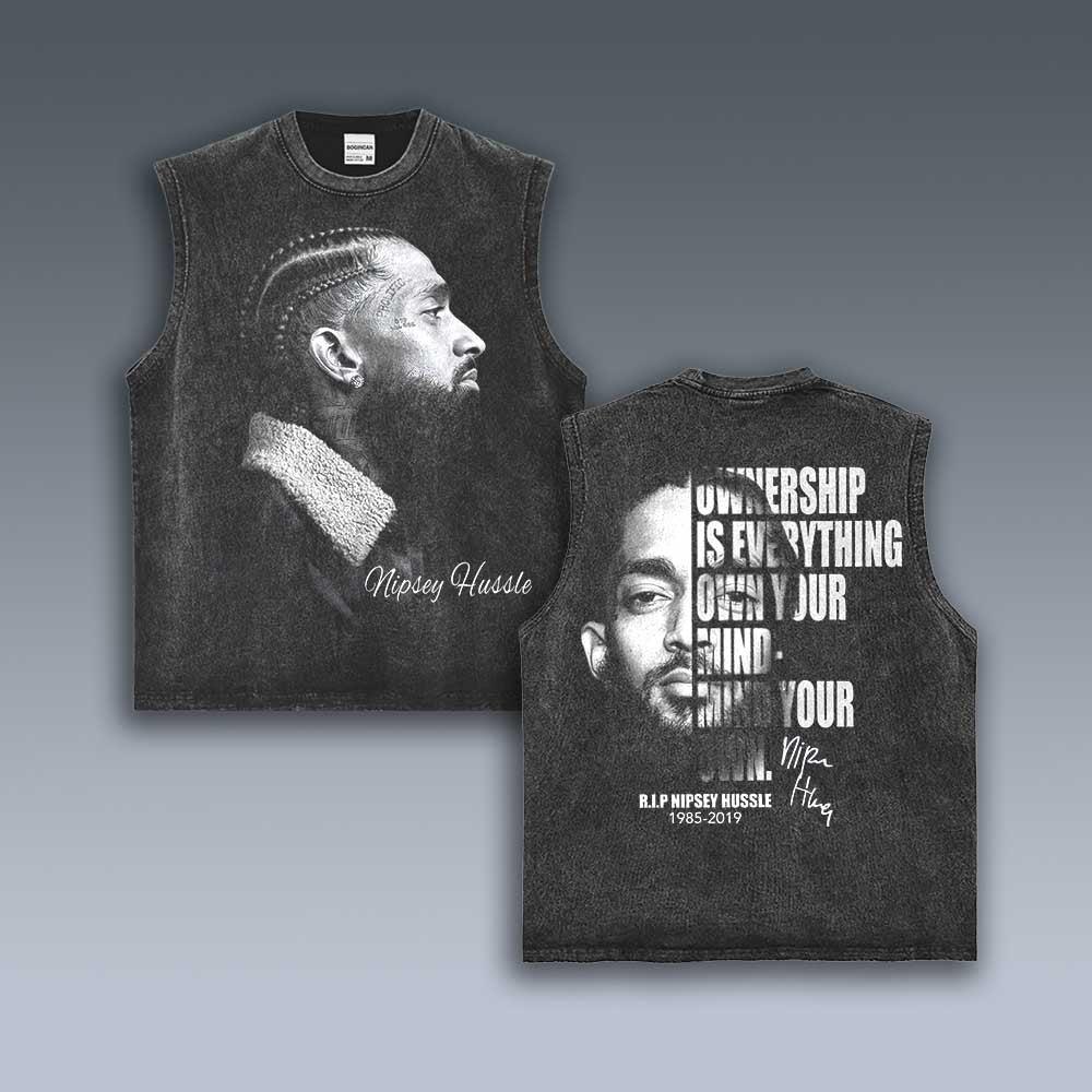 VINTAGE TANK TOP | NIPSEY HUSSLE 3.21