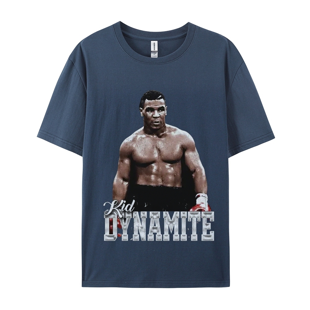 Unisex-Adult Ultra Cotton Washed T-Shirt Graphic MIKE TYSON V2 TEE