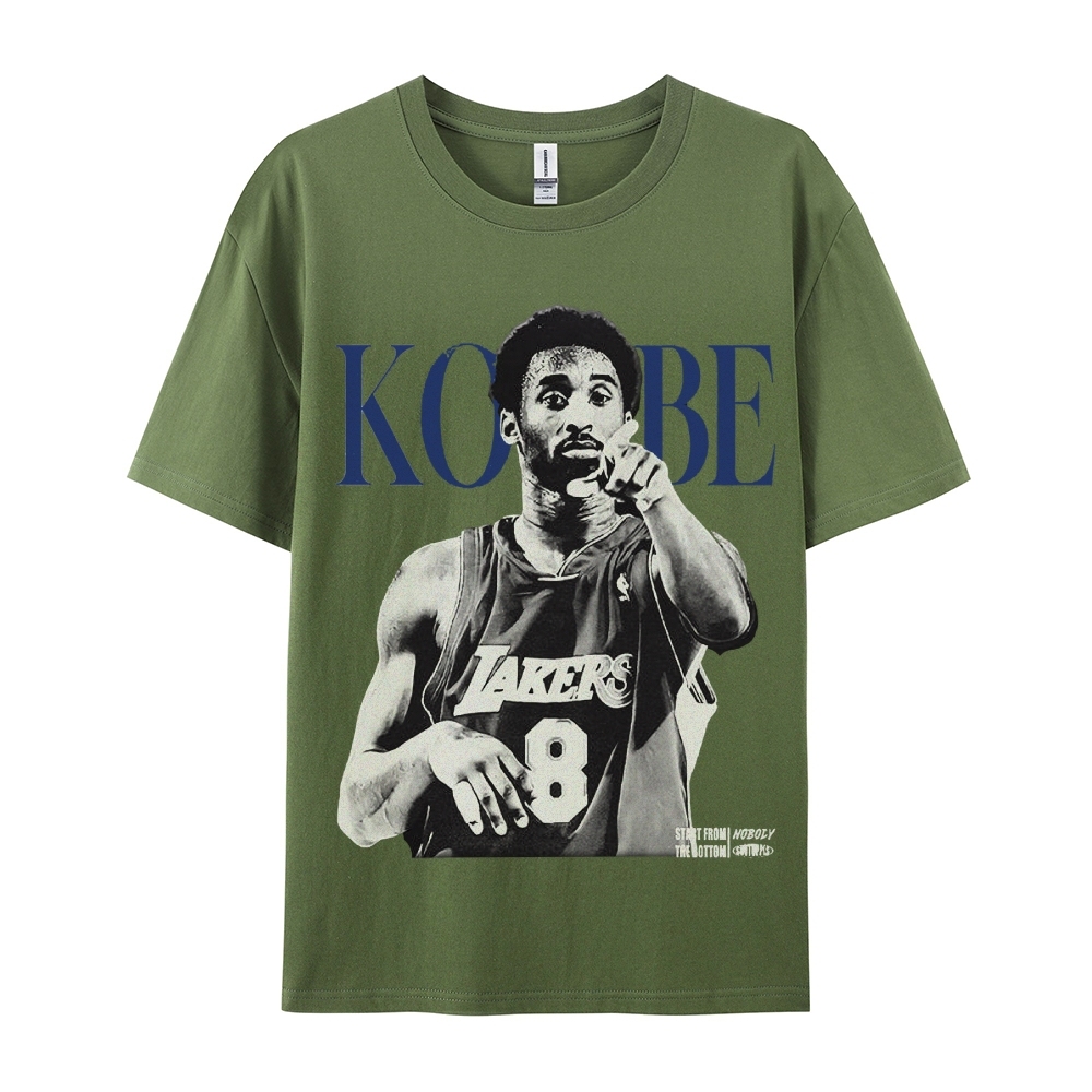 Unisex-Adult Ultra Cotton Washed T-Shirt Graphic KOBE TEE