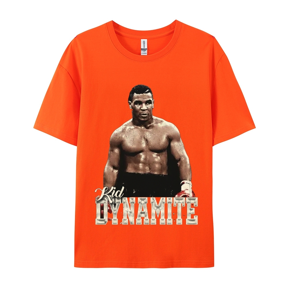 Unisex-Adult Ultra Cotton Washed T-Shirt Graphic MIKE TYSON V2 TEE