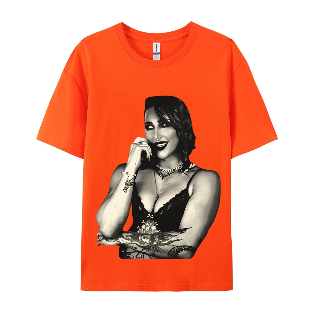 Unisex-Adult Ultra Cotton Washed T-Shirt Graphic 2024 RHEA RIPLEY TEE
