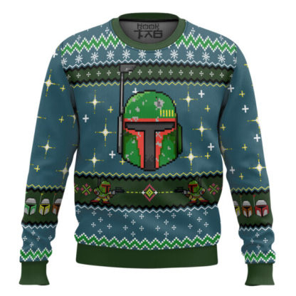 Boba Fett Ugly Christmas Sweater