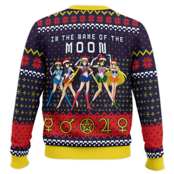 Sailor Moon In the Name of the Moon Ugly Christmas Sweater