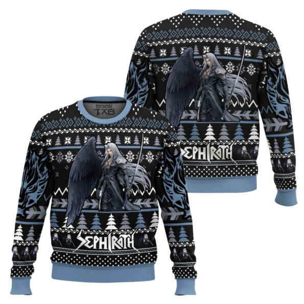 Sephiroth Final Fantasy Ugly Christmas Sweater