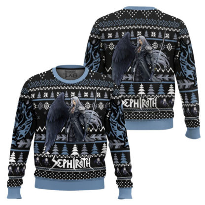 Sephiroth Final Fantasy Ugly Christmas Sweater