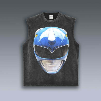 VINTAGE TANK TOP | POWER RANGERS BLUE 2.15