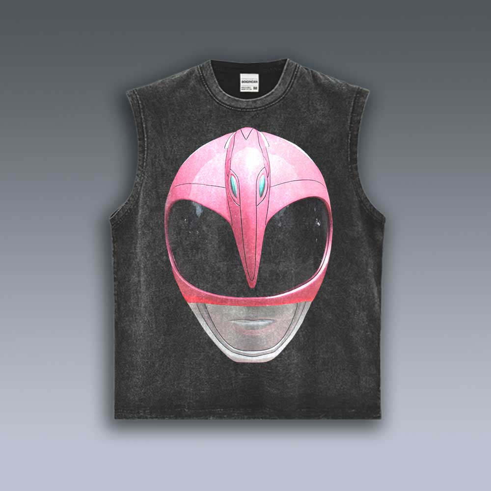 VINTAGE TANK TOP | POWER RANGERS PINK