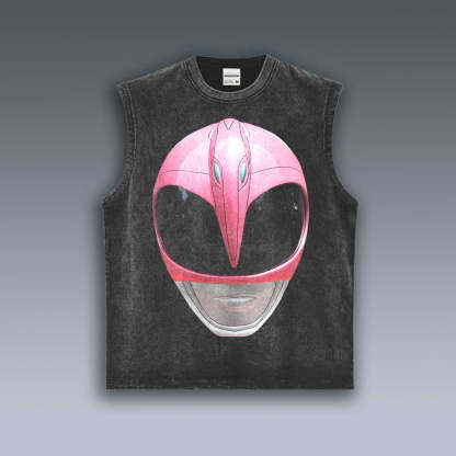 VINTAGE TANK TOP | POWER RANGERS PINK