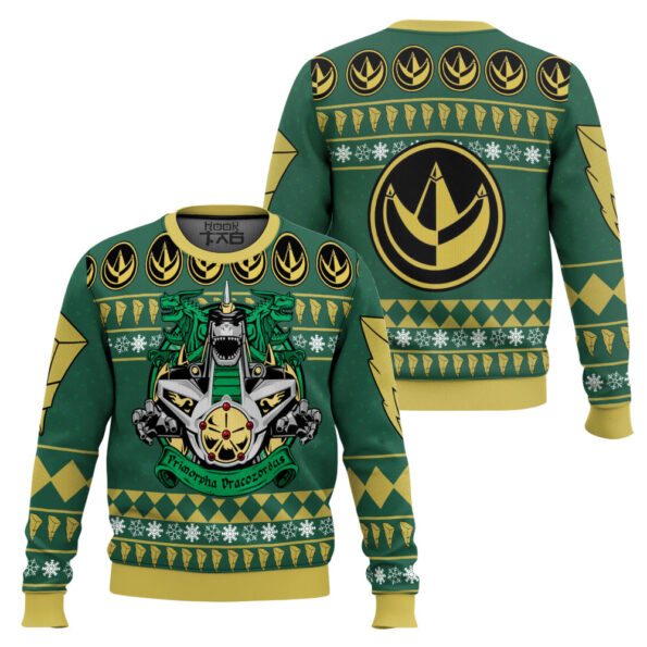 Dragonzord Power Rangers Ugly Christmas Sweater