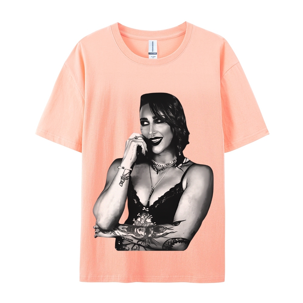 Unisex-Adult Ultra Cotton Washed T-Shirt Graphic 2024 RHEA RIPLEY TEE