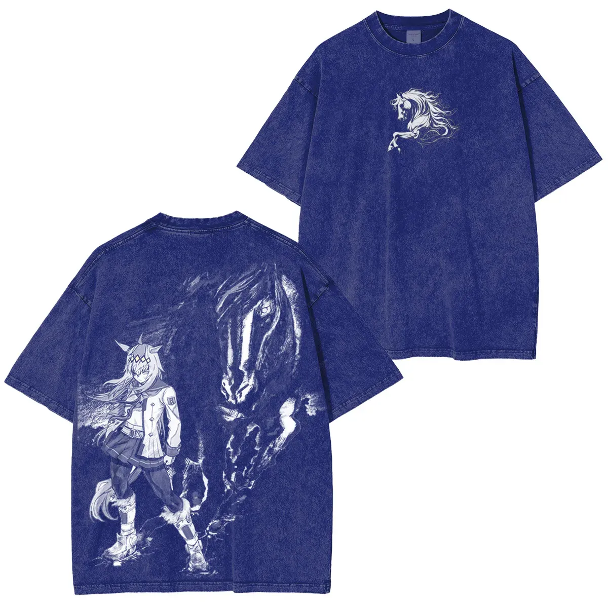 Uma Musume Vintage Unisex Washed T-Shirt