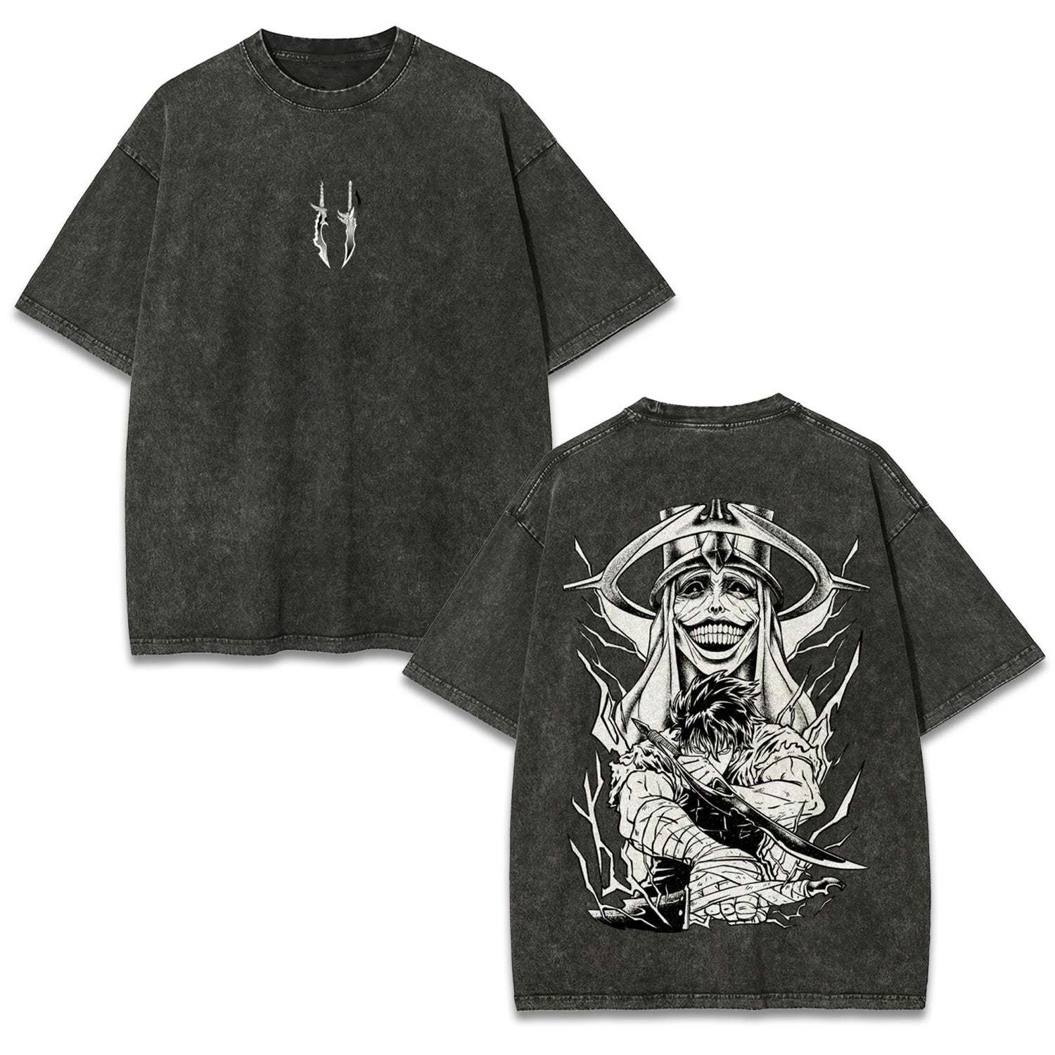 SOLO LEVELING UNISEX ANIME INSPIRED VINTAGE T-SHIRT-[DS]