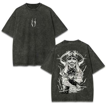 SOLO LEVELING UNISEX ANIME INSPIRED VINTAGE T-SHIRT-[DS]