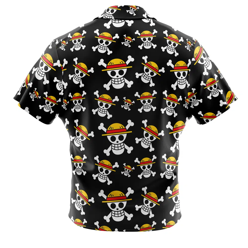 One Piece Hawaiian Button Up Aloha  Shirt