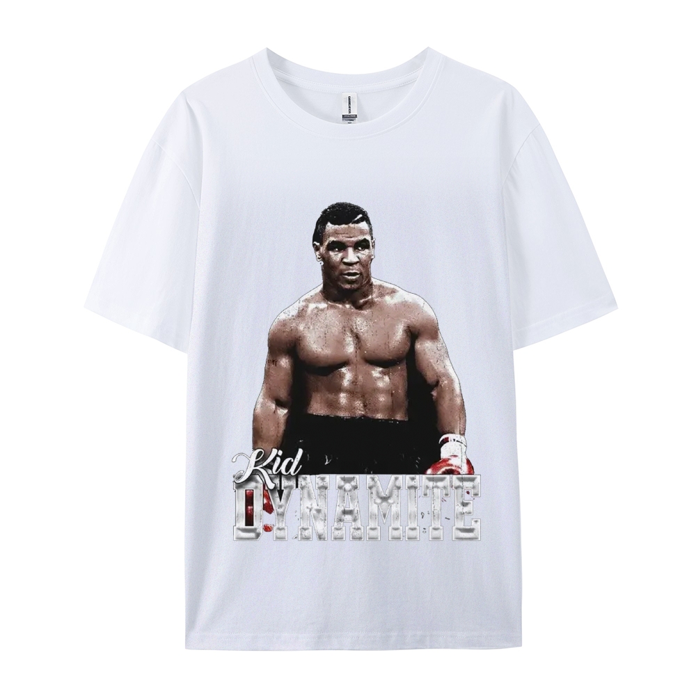 Unisex-Adult Ultra Cotton Washed T-Shirt Graphic MIKE TYSON V2 TEE