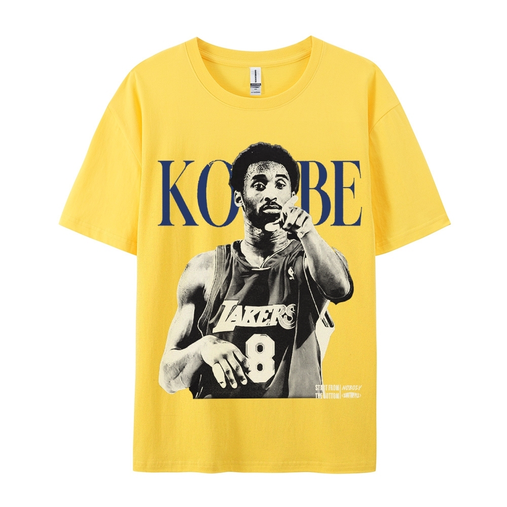 Unisex-Adult Ultra Cotton Washed T-Shirt Graphic KOBE TEE