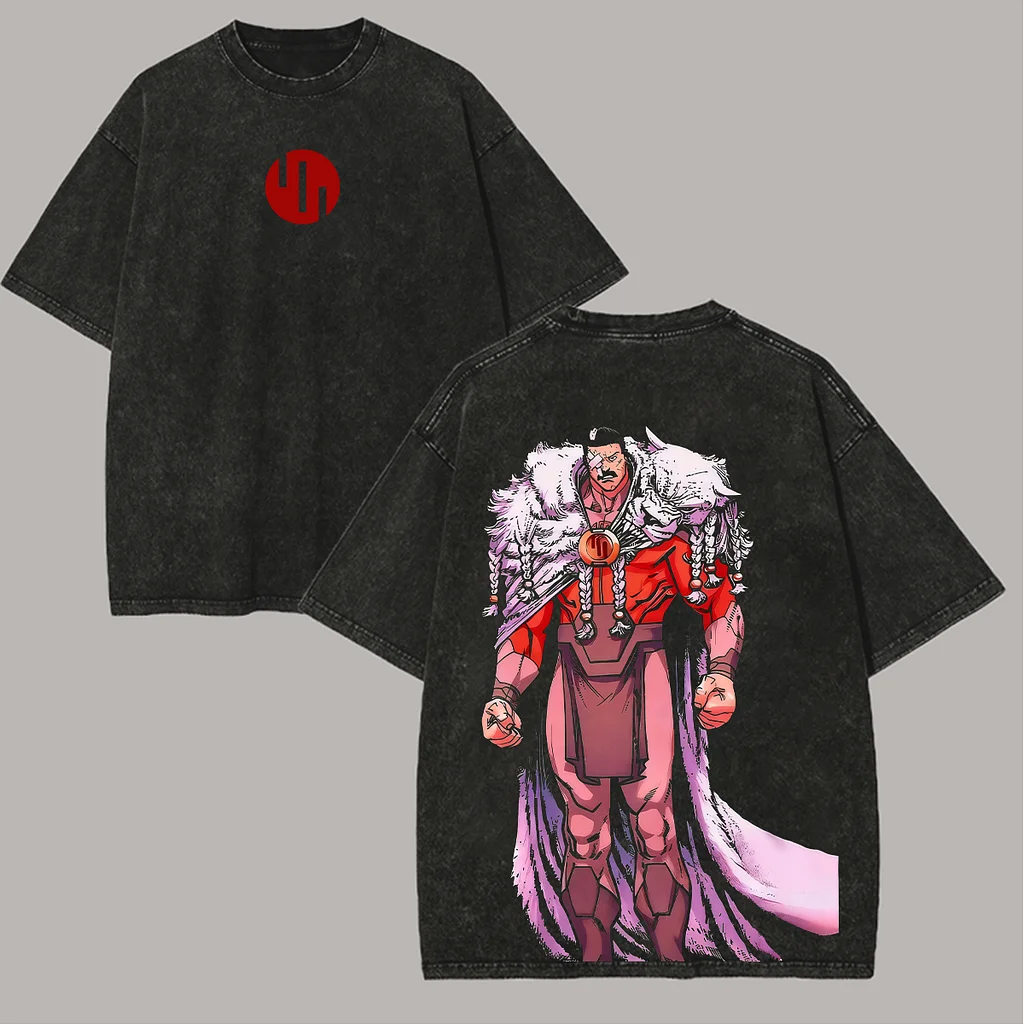 Invincible Printed Unisex Washed T-Shirt
