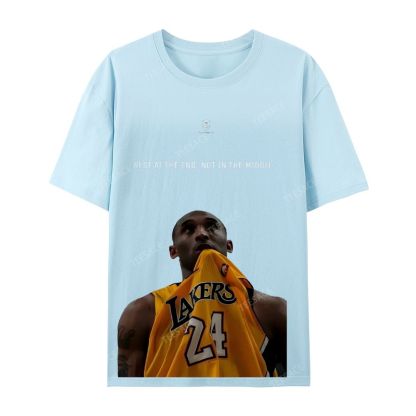 KOBE Vintage Tee Unisex-Adult Oversized Washed Cotton T-Shirt 