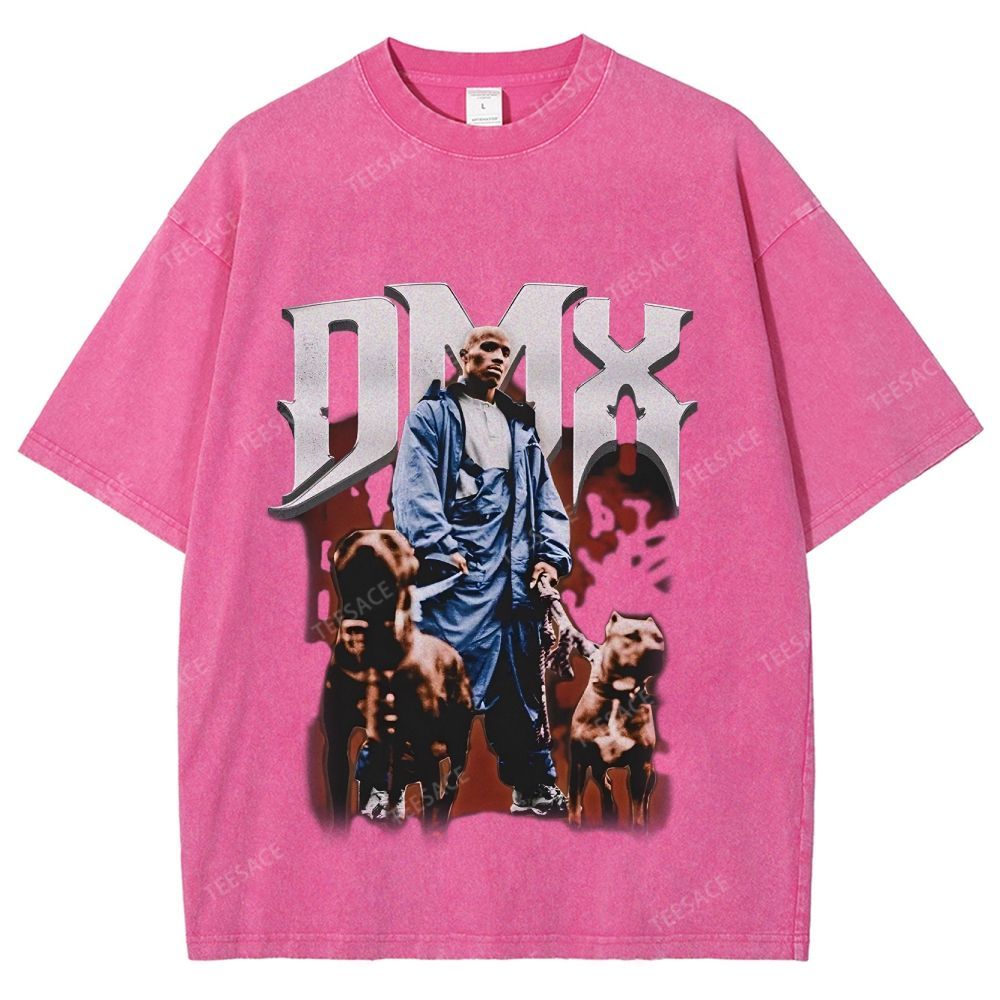 Unisex-Adult Ultra Cotton Washed T-Shirt Graphic  DMX TEE