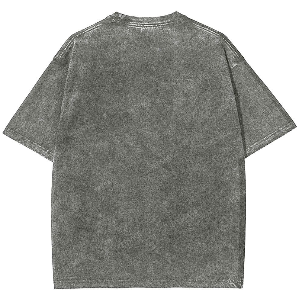 VINTAGE Unisex-Adult TEE | EAGLES KOBE Classic Washed Denim