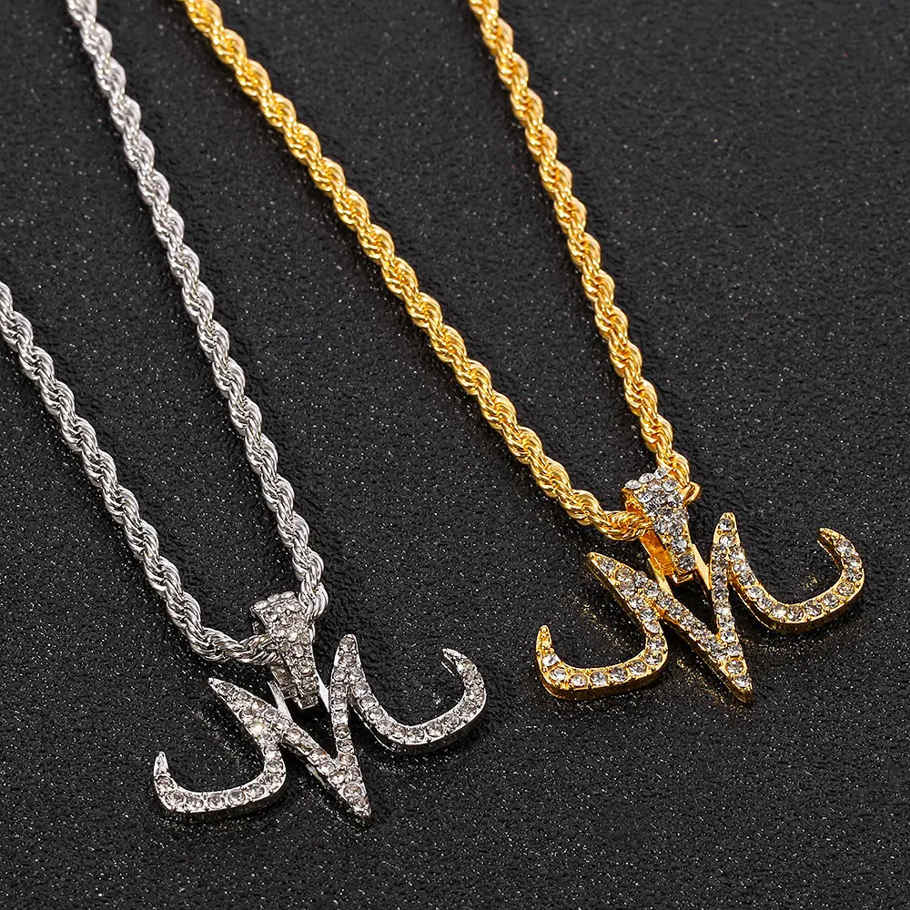 Dragon Ball Majin Buu M with Zircon Necklace