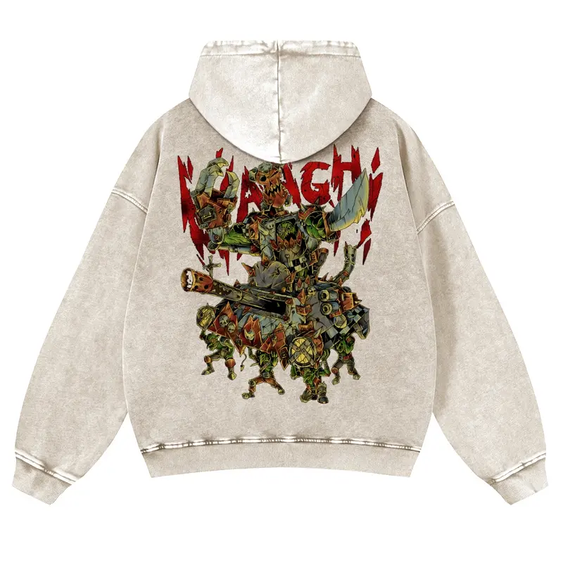 Warhammer 40k Vintage Unisex Washed Hoodies 