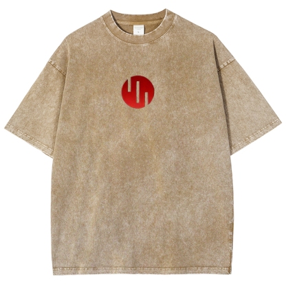 Invincible Printed Unisex Washed T-Shirt