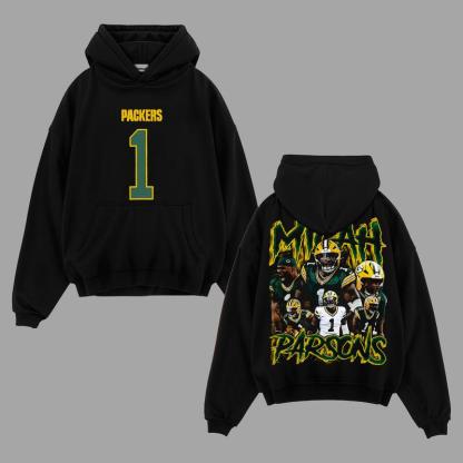 Micah Parsons | Casual Washed Tee & Hoodie & Sweatshirt