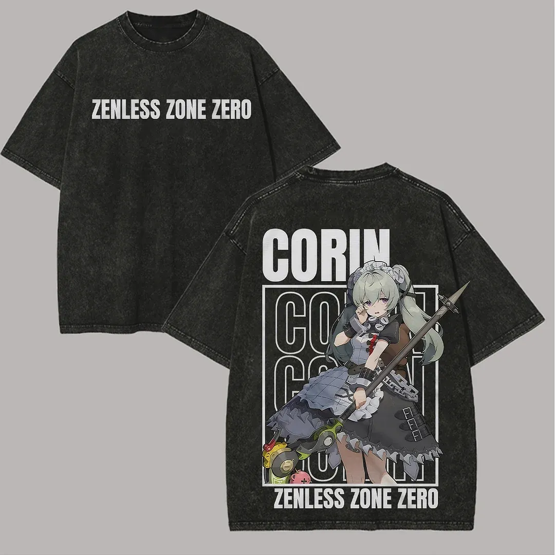 Zenless Zone Zero Unisex Washed T-Shirt