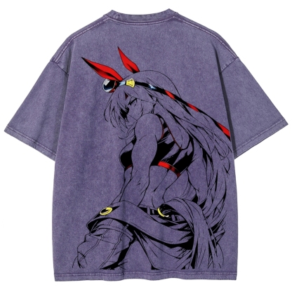Uma Musume Vintage Unisex Washed T-Shirt